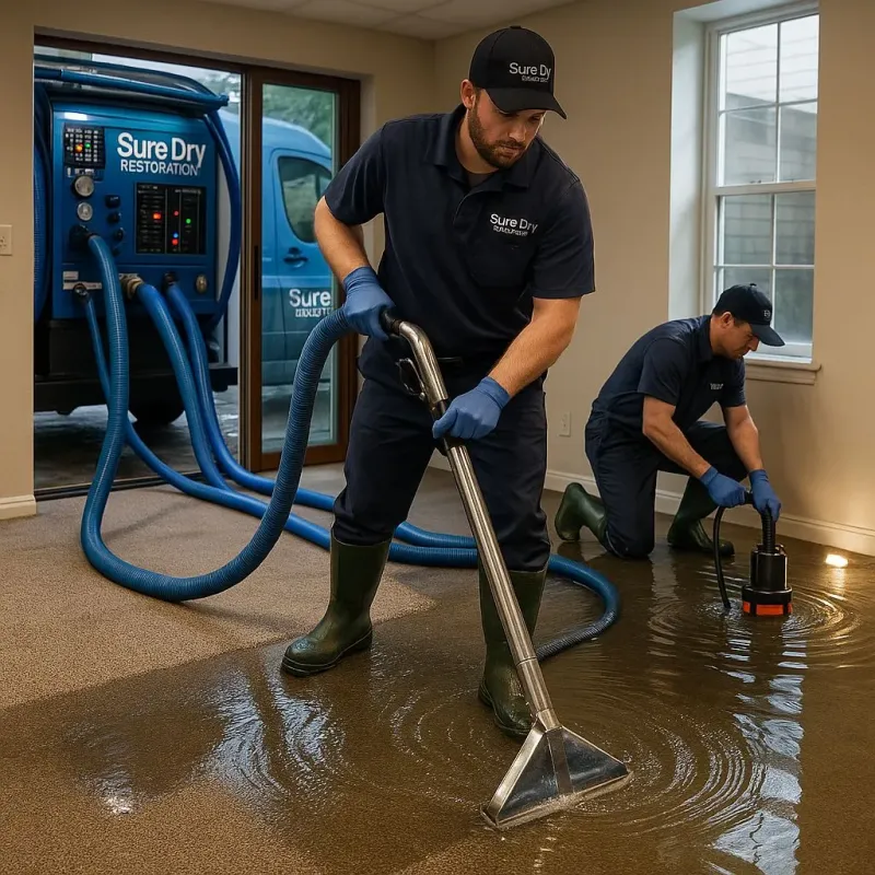 Water Extraction and Removal process in Point Marion, PA